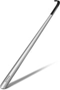 ZOMAKE Shoe Horn Long Handle for Seniors Men Women,Metal Long Shoehorn Boot Horn,16.5" Stainless Steel Shoe Spoon Helper