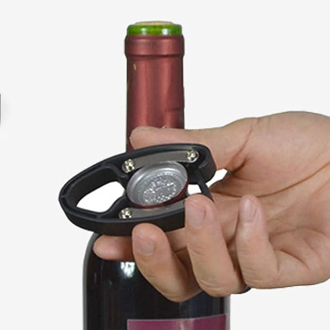 Delicate Wine Bottle Openers Foil Cutter Stainless Steel Bottle Opener Home Hosuehold Kitchen