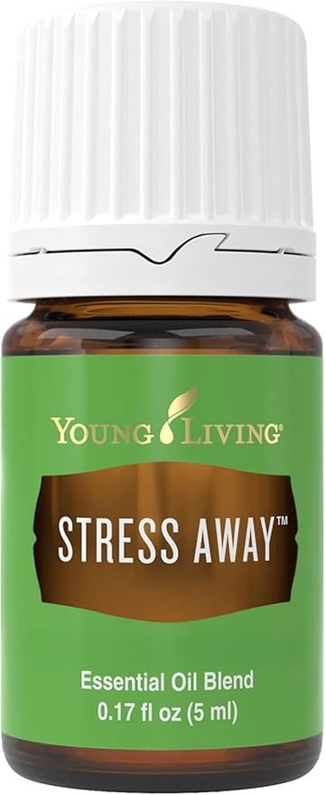 Young Living Stress Away Essential Oil Blend | 5 ml | Sweet Lime & Vanilla Aromatherapy Oil for Diffusers, Massage & DIY Blends | Relaxing Fragrance for Home, Office & Everyday Aromatic Use