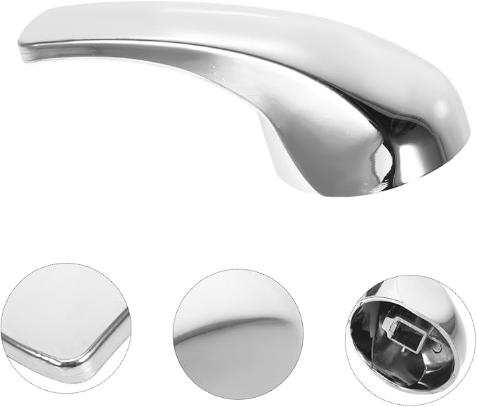 OSALADI Universal Shower Valve Handle Replacement for Bathroom Faucet Stem Water Mixing Control Lever Hot Cold Faucet Knob Handle 3.62X1.57X1.37 Inches