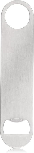 New Star Foodservice 533401 Stainless Steel Flat Bottle Opener, 7-Inch
