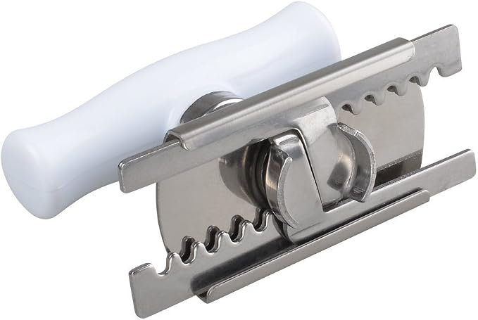 Kichwit Jar Opener for Arthritis, Stainless Steel Jar Lid Opener for Small and Medium Jar Lids