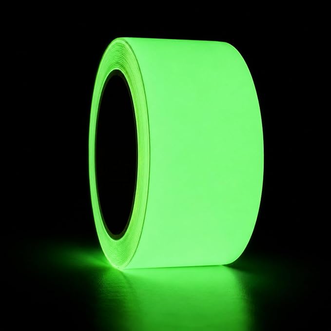 WOD Glow in The Dark Anti Slip Tape – 6 Inch x 30 Ft Roll | Safety Non-Skid Traction Grip for Stairs, Steps & Walkways | Indoor/Outdoor, Weatherproof Adhesive – AST20L
