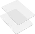 Soimeat Hard Frosted Office Chair Mat for High Pile Carpet and Hardwood Floor, 45" x 53" Anti-Slip Computer Rolling Chair Mat, Heavy Duty Chair Pad Under Desk Carpeted Floor Protector for Home, 2 PCS