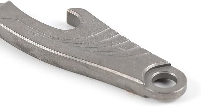 Hamans Mini Pry Bar Multi Tool Titanium Pry Bar with Bottle Opener Screwdriver Function (Grey)