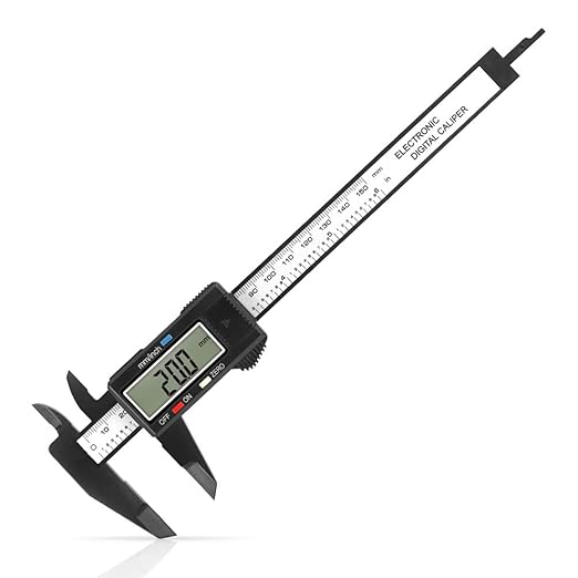Digital Caliper, Sangabery 0-6 inches Caliper with Large LCD Screen, Auto - Off Feature, Inch and Millimeter Conversion Measuring Tool, Perfect for Household/DIY Measurment, etc