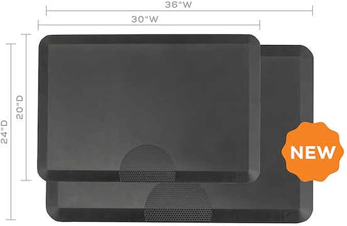 Safco Movable Anti Fatigue Mat 2111BL, Movable Anti-Fatigue Mat