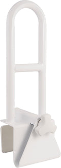Vaunn Medical Secure Bathtub Safety Rail, ADA Compliant Shower Grab Bar Handle for Elderly and Disabled, Secure Locking Tub Clamp, 300 lbs