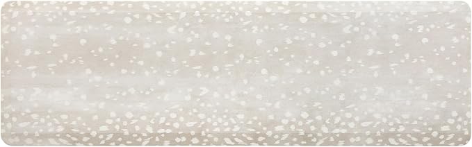 House of Noa Nama Standing Mat – Anti-Fatigue Kitchen Mats for Floor, Cushioned & Non-Slip Kitchen Comfort Mat for Standing, Thick Foam Anti-Fatigue Mat for Kitchen & Workspaces, Fawn Shea 22" x 72"