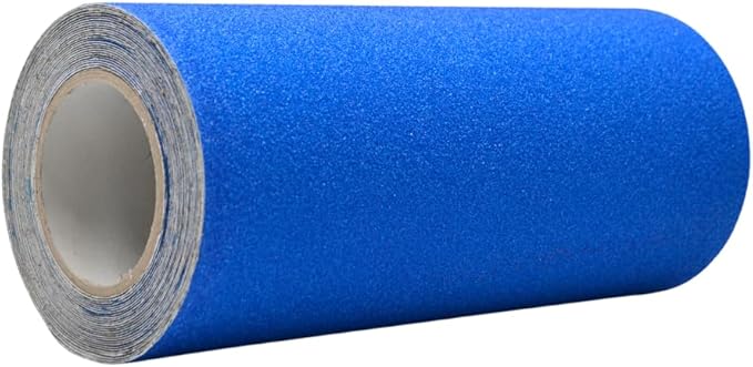 WOD Heavy Duty Anti Slip Tape Dark Blue - 12 inch x 30 ft. Non Skid Treads Weather Proof Indoor/Outdoor Traction Tape for No Slip Stairs ASTC32