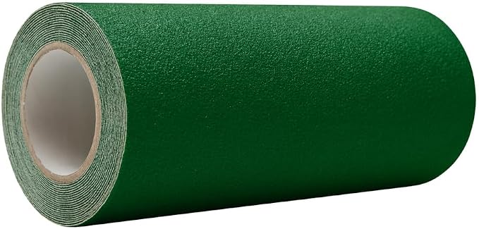 WOD Heavy Duty Anti Slip Tape Green - 12 inch x 60 ft. Non Skid Treads Weather Proof Indoor/Outdoor Traction Tape for No Slip Stairs ASTC32