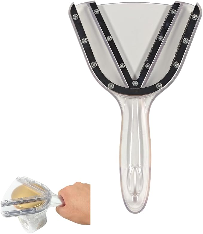 Jar Opener for Weak Hands & Seniors, Easy Lid & Bottle Opener with Long Non-Slip Handle, 304 Stainless Steel Teeth, Opens 0.2–5.3 in Lids