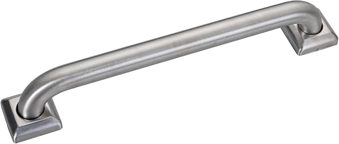 joyrain 500lb Capacity Stainless Steel Grab Bar - Heavy Duty Bathroom Safety Rail for Elderly, Anti-Slip Shower Handle, ADA Compliant (Brushed Stainless Steel, 24 inch)