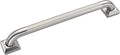 joyrain 500lb Capacity Stainless Steel Grab Bar - Heavy Duty Bathroom Safety Rail for Elderly, Anti-Slip Shower Handle, ADA Compliant (Knurling, 16 inch)