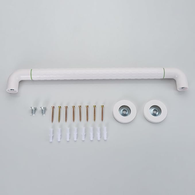 joyrain Shower Grab Bars for Seniors and Elderly-Wall Mounted Safety Rails for Bathroom Anti-Slip and Toilet Assistance Standing-Sturdy Grab Bars for Shower