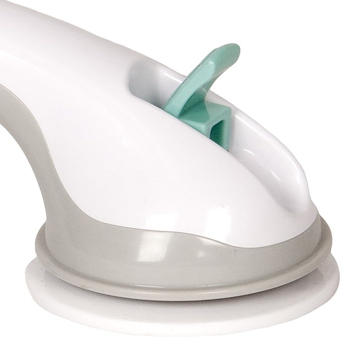 PCP Suction Grip Bathtub and Shower Safety Handle, White, 24 Inch