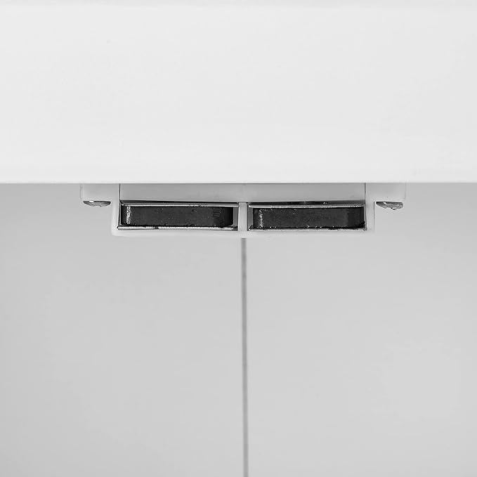 Crosley Furniture Savannah 2-Piece Wall Kitchen Storage Cabinet, Cabinets for Laundry, Bathroom, White