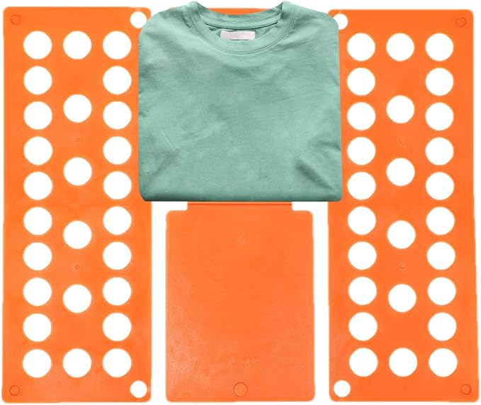 Clothes Folding Board, T-Shirt Folder, Fast Foldable Household Liner Sorter, Home Storage Tool, Laundry Sorter Helper Liner for Dorm Travel Hotel