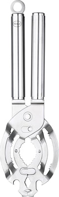 RÖSLE Stainless Steel Screw Jars Bottle Opener Bottle Opener with Hanging Loop Silver