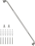 48 Inch Anti Slip Shower Grab Bar, Munzong Bathroom Grab Bar for Wall, Knurled Handicap Balance Bar,Safety Hand Rail Support Elderly Senior Assist Bath Handle