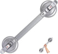 21inch Upgrade Suction Shower Grab Bar, Portable Shower Handle Bar Suction Grip Bar Bathtub Handle with Strong Hold Suction Cup Fitting and Rapid Release for Bathroom(Max Capacity :300lb