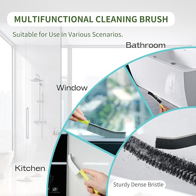 2 Pack Refrigerator Coil Cleaning Brush - 30 Inch Long Handle Dryer Lint Brush Vent Cleaner for Household Use, Duct Remover, Crevice Cleaning Brush, Washing Machine Cleaning Tools