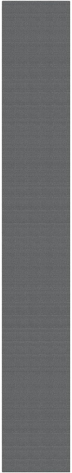 KOZYFLY 3x20 Runners Rugs for Hallway, Extra Long Washable Runner Rug, Non Slip Rubber Backed Kitchen Runner, Cotton Entryway Rug, Floor Carpet for Entry, Aisle, Hall, Grey/Dark Grey