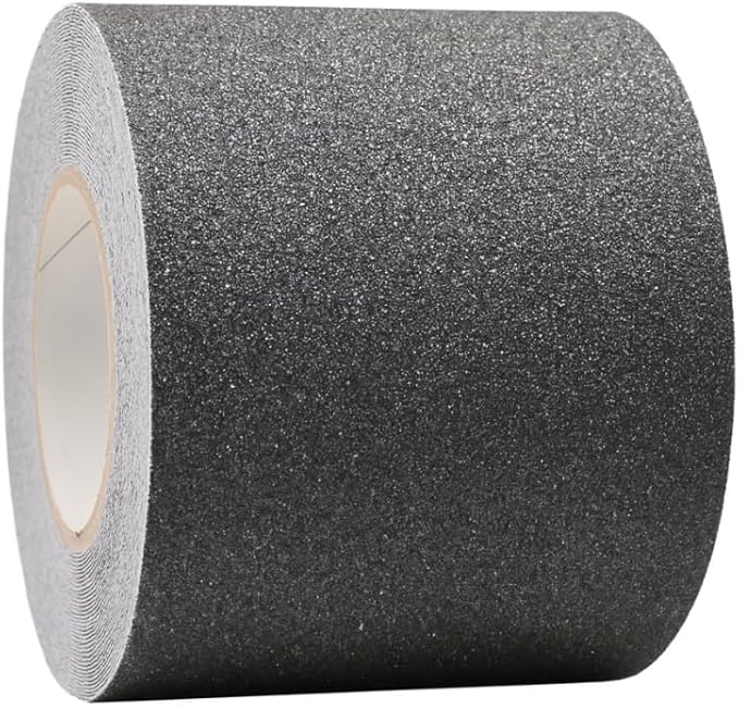 WOD Heavy Duty Anti Slip Tape Gray - 4 inch x 30 ft. Non Skid Treads Weather Proof Indoor/Outdoor Traction Tape for No Slip Stairs ASTC32
