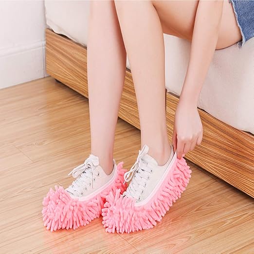 Tamicy Mop Slippers Shoes 5 Pairs (10 Pieces) - Microfiber Cleaning House Mop Slippers Floor Cleaning Tools Shoe Cover Soft Washable Reusable Microfiber Foot Socks Floor Cleaning Tools Shoe Cover | Microfiber, Washable, Reusable, Floor Cleaning Tools, ...