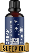 Sleep Essential Oil Blend for Diffuser - Dream Essential Oils for Diffusers | Aromatherapy and Relaxation with Clary Sage Ylang-Ylang Roman Chamomile and Lavender for Sleep Time Support (1 Fl Oz)