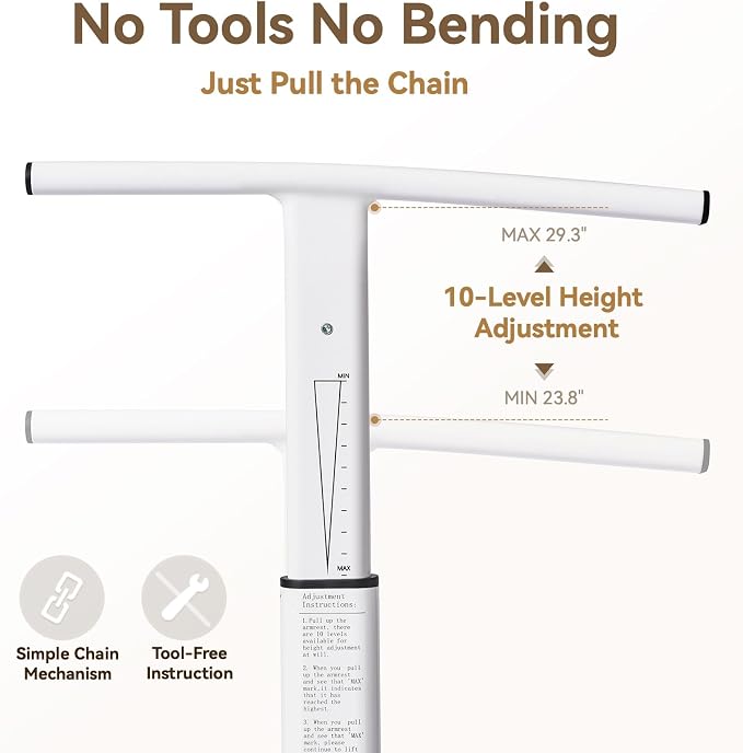 Toilet Safety Rails for Seniors, 350 LBS Heavy Duty Adjustable Toilet Grab Bars, Raised Toilet Assist Frame for Elderly, Disabled & Post-Surgery Recovy ﻿
