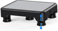 SPACELEAD Mobility Step Stool for Adults & Seniors, Anti-Slip Bathroom Step Stool, Portable Stair Assist Indoor/Outdoor, Platform Step for Kitchen, Office, and Bedroom, 600lbs Capacity, Black-Gray