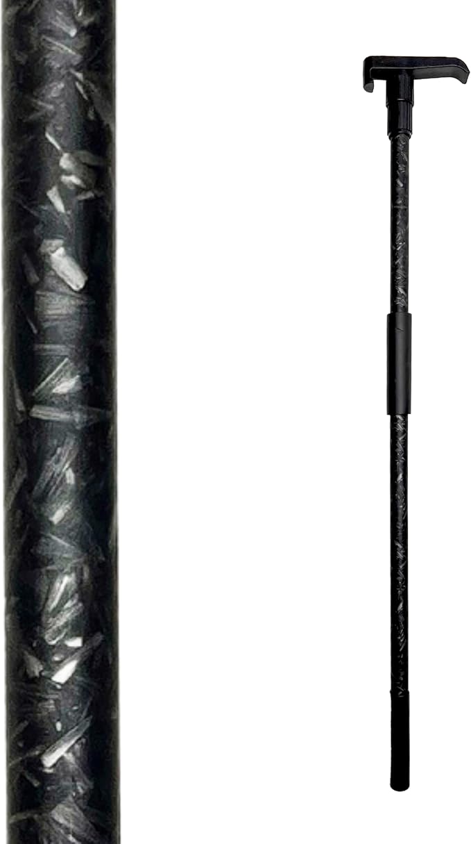 Telescoping Cargo Tool/Multi-Use Cargo Retriever/Extendable Reaching Aid/Reacher/Grabber - Shadow Black Camo