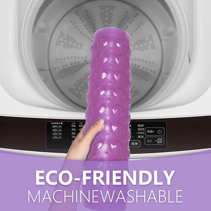 Sheepping Baby Bath Mat Non Slip Extra Long Bathtub Mat for Kids 40 X 16 Inch - Eco Friendly Bath Tub Mat with 200 Big Suction Cups,Machine Washable Shower Mat (Purple)