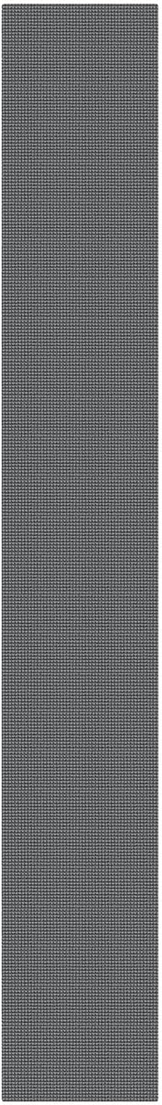 KOZYFLY Cotton 2x14 Runners Rugs for Hallway, Long Washable Runner Rug, Woven Non Slip Kitchen Runner, Flatweave Entryway Rug, Floor Carpet for Entry, Aisle, Hall, Grey/Dark Grey