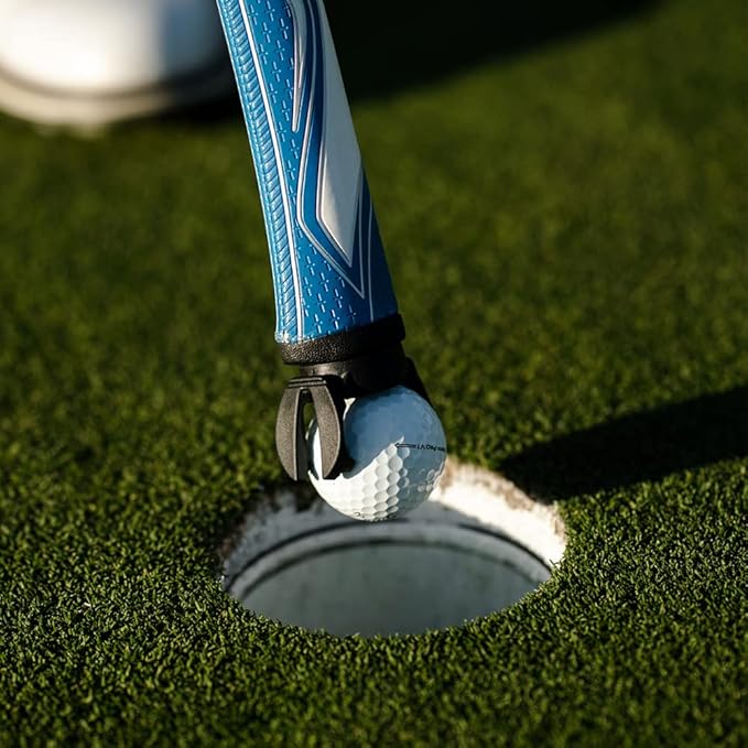 SuperStroke Golf Ball Pick Up Tool, Effortless Integration with Your Grip Setup, Built to Withstand Frequent On-Course use, Black