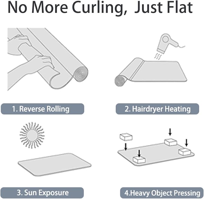 Yecaye Office Chair Mat for Hardwood Floor, 36" x 48" Clear Computer Desk Chair Mat, PVC Heavy Duty Floor Protector for Rolling Chairs, 0.07''(1.7mm) Thick Floor Mat (Transparent, 36" x 48")