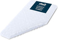 SlipX Solutions Durable Large Rubber Safety Mat 27 x 15, Feel Safe and Surefooted in Your Bath or Shower, Extra Grippy Surface Texture and Over 200 Power Grip Suction Cups, Machine Washable, White