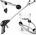 Vive Suction Cup Grabber Reacher 32" - Elderly Grab It Reaching Pickup Tool Heavy Duty for Seniors - Trash, Sticks, Litter Picker Upper - Extra Long Reach Handle & Handy Extension Arm Claw
