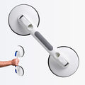 New Shower Handle Shower Grab Bars for Bathtubs and Showers,Strong Hold Suction Cup Grip Grab,Bath Handle Heavy Duty Grab Bars for Handicap Elderly Seniors Bathroom （Grey）