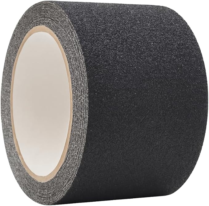WOD Heavy Duty Anti Slip Tape Black - 6 inch x 30 ft. Non Skid Treads Weather Proof Indoor/Outdoor Traction Tape for No Slip Stairs ASTC32