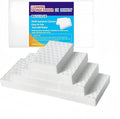 Magic Sponges Eraser,10 Pack Melamine Sponge in Bulk,2X Density,Long Lasting,Cleaning Sponge for Kitchen, Bathroom,Bathtub, Sink,Furniture, Wall Cleaner (White,3.93x2.36x0.79in)