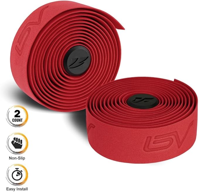 BV EVA Road Bike Handlebar Tapes, Bicycle Bar Tape, Cycling Handle Wraps – 2 Rolls