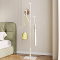 JIAYUEJU Heavy Duty Coat Rack Tree-shaped Metal Freestanding Coat Tree with Sturdy Marble Base Corner Coat Rack for Bedroom Entryway Hallway 14.96 x 10.24 x 68.9 Inches (White)