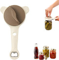 Jar Opener for Weak Hands & Seniors with Arthritis, Adjustable Lid Remover for Bottles, Easy Grip Can Opener Manual