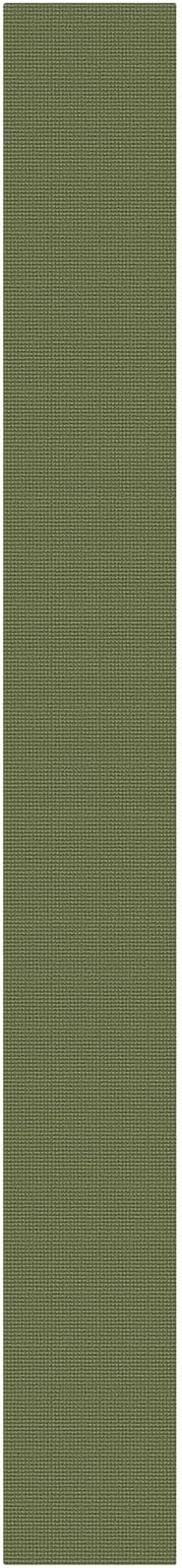 KOZYFLY Braided 2x20 Runners Rugs for Hallway, Extra Long Washable Runner Rug, Woven Non Slip Kitchen Runner, Cotton Entryway Rug, Floor Carpet for Entry, Aisle, Hall, Olive Green/Earthy Green