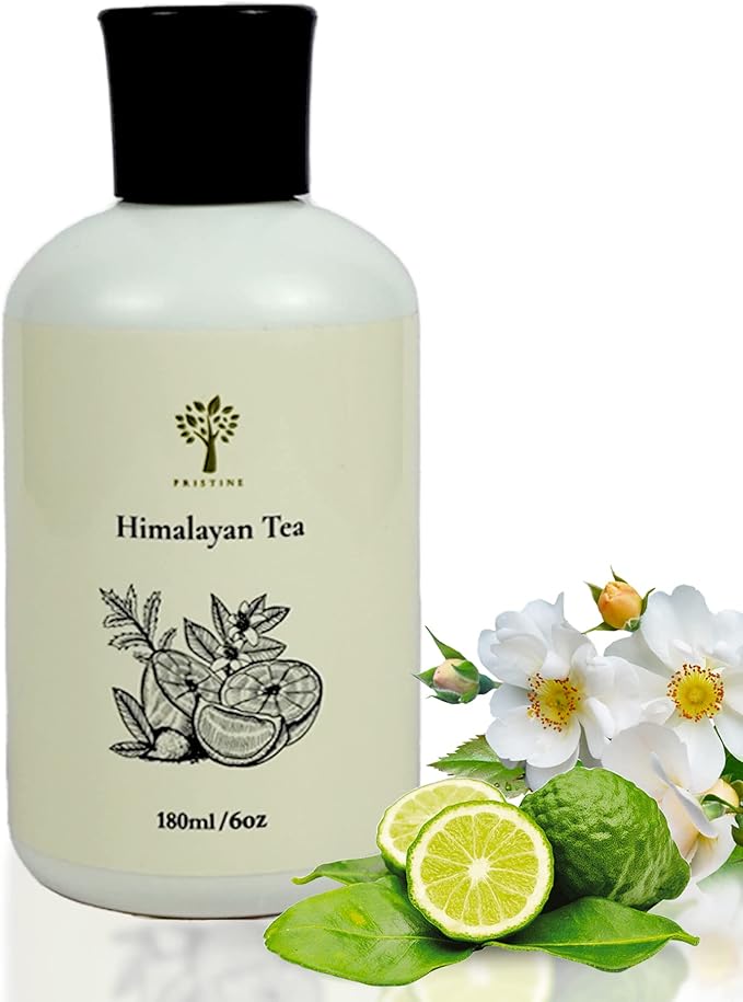 PRISTINE Himalayan Tea/Westin Hotel Inspired Scent Diffuser Refill with Free Reed Stick | Fresh Bergamot/White Tea Room Fragrance Reed Diffusers, Oil & Room Diffusers with Reed | Home Fragrance