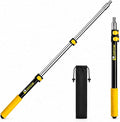 1.5-3ft Compact Paint Extension Pole - Perfect for Indoor Touch-ups & Window Cleaning - Lightweight Aluminum with Universal Thread - Quick Setup for Small Projects