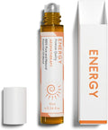 Benatu Energy Essential Oil Roll On Blend (with Clove, Lemon, Grapefruit Oil)- Travel Size Relaxing Roller for Body Topical Massage, Natural Scent Aromatherapy Gift for Women & Men 10ml