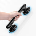 JOTPE 1-Pack Grab Bars for Bathtubs and Showers, No Drilling & Removable Shower Grab Bar Easy to Install, Heavy Duty Suction Grab Bars for Shower, Safety Shower Handle for Balance (11 inch)